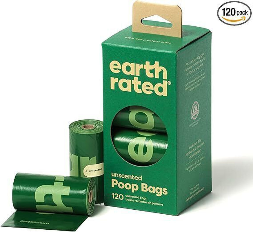Earth Rated Dog Poo Bags Guaranteed Leak Proof and Extra Thick Waste Bag Refill