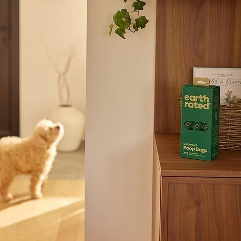 Earth Rated Dog Poo Bags Guaranteed Leak Proof and Extra Thick Waste Bag Refill